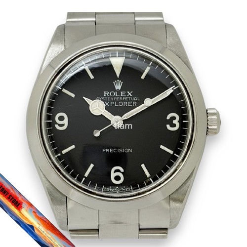 Rolex air king 5500 schwarzes - air,