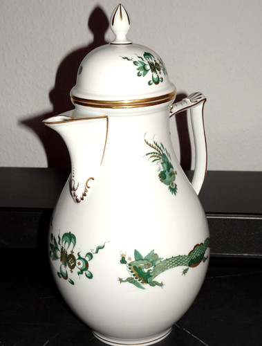Meissen grüner reicher drache - meissen,