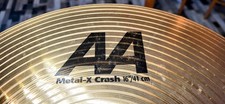 Sabian Crash 16" | AA Metal-X Serie | B20 Bronze | maschinengehämmert | gerettet