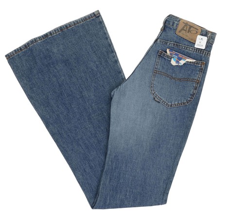 Ato damen jeans schlaghose - schlaghose, w26