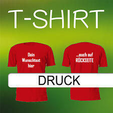 ☆ T-SHIRT - MIT WUNSCHTEXT