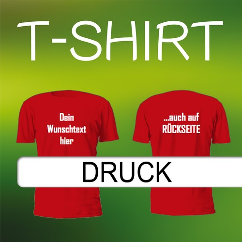 Shirt druck beschriftung - t-shirt,