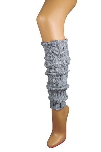 Damen stulpen legwarmer mit - damen,