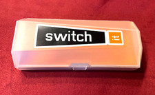 Switch It Brillenetui Brillenbox sehr robust, klarer Kunststoff Hardcover Sport