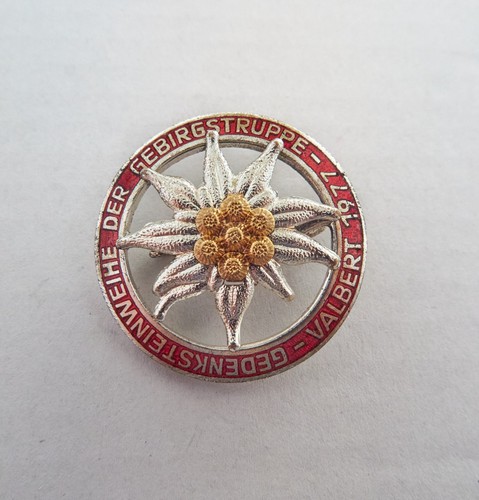 Abzeichen gedenksteinweihe der - gedenksteinweihe,