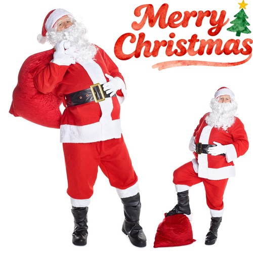 Weihnachtsmann kostüm männer - weihnachtsmann,