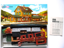 Bahnhof DETTINGEN mit Anbau Büro und Lagerhalle, Bausatz, Kibri 9498 1:87 H0 ovp