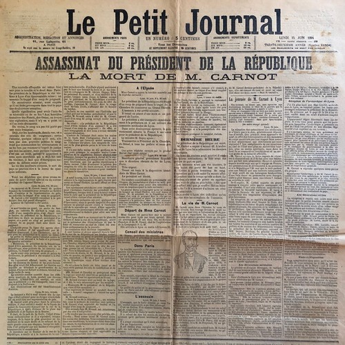 Petit journal juni 1894 - juni,