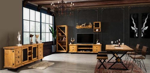 Echtholz möbel wohnzimmer - möbel,