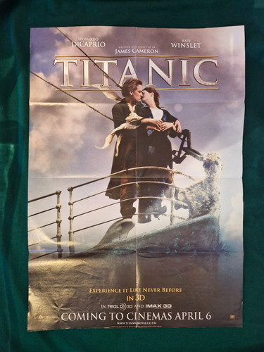 Titanic filmplakat 1997 - titanic,