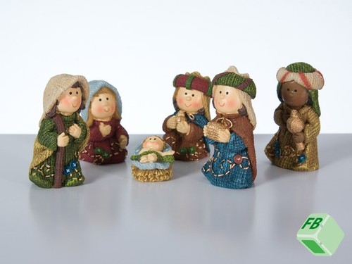 Krippenfiguren comic klein 6cm - comic,