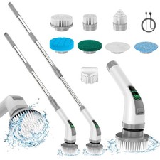 Elektrischer Spin Scrubber 7-in-1 - Leistungsstarker Reinigungshelfer 360 U/min