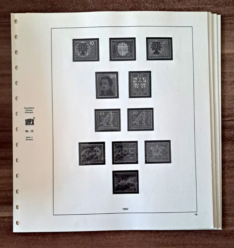 Leeres vordruckalbum bund - leeres,