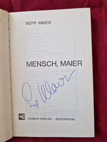 Sepp maier mensch - maier,
