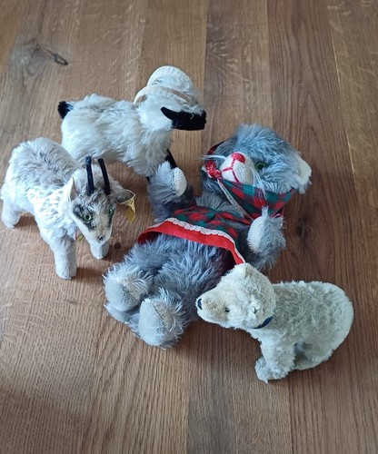 Steiff tiere konvolut - steiff,