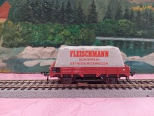 Fleischmann Spur H0 - 5569| Schienenreinigungswagen DB  ohne OVP  ansehen lohnt!