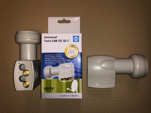 Wisi universal twin - universal, lnb