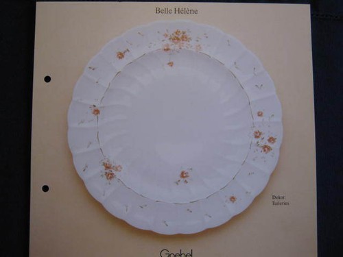 Prospekt von goebel belle - ,