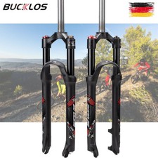 Bucklos 28” 26“ 100mm Federweg MTB-Gabel Federgabel Ölfeder Lockout QR 1-1/8“