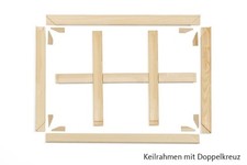 Großer Keilrahmen 140 × 200