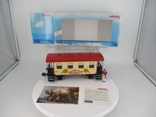 Märklin MAXI Spur 1 Museumswagen 1996 "Circus Maximale" mit Figur in OVP