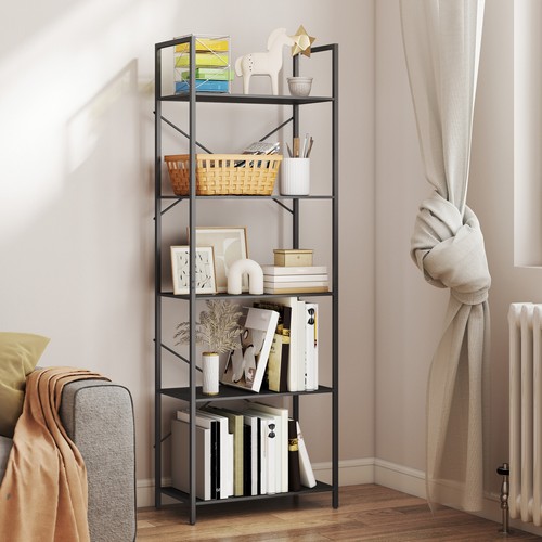 Homcom bücherregal standregal - bücherregal,