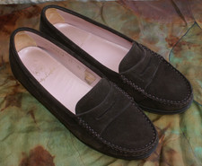 Pretty Ballerinas Pretty Loafers d'braun Echtleder Gr.38/UK5 TOP Zustand NP 169€