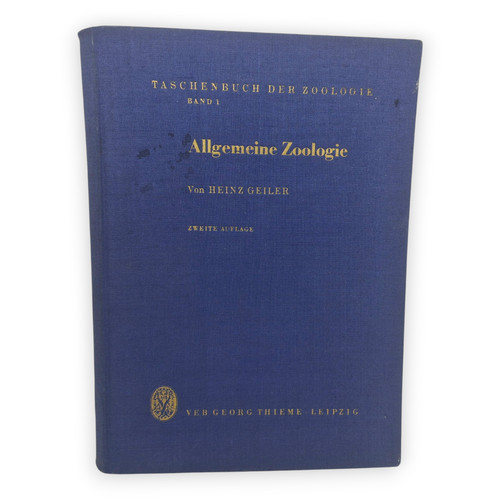Allgemeine zoologie band - allgemeine, 1