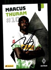 Marcus thuram autogrammkarte - marcus,