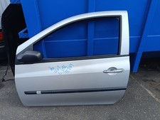 Renault Clio 3 3 Türer Tür Links Fahrertür Silber TED69