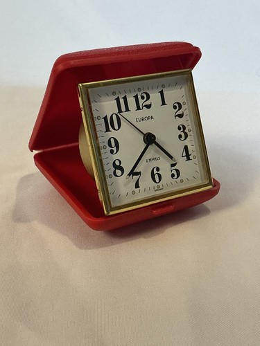 Vintage europa reisewecker - vintage,