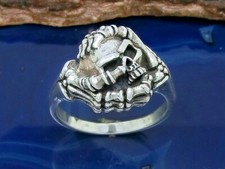 Totenkopf Ring 925 Sterling