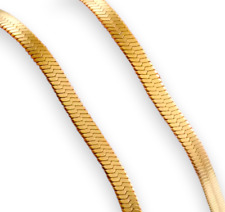 750 Gelbgold Halskette 18 Karat Chain 41cm x 2,1mm x 0,6mm 2,21g Gold PL