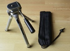 ERNO Mini Stativ Modell T-06 mit 2-Wege-Neiger und Teleskopbeinen 24- 96cm !!!