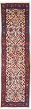 Sarough Teppich Orient Perser Rug Natur Rot Blau Schurwolle Galerie Kunst Deluxe