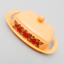 Emsa Butterdose Butter Deckeldose Buttergefäß 70er Jahr