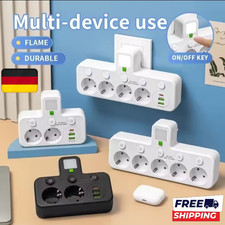 5 oder 4 Fach EU Steckdose