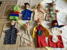 8 Handpuppen teilweise Jodeca