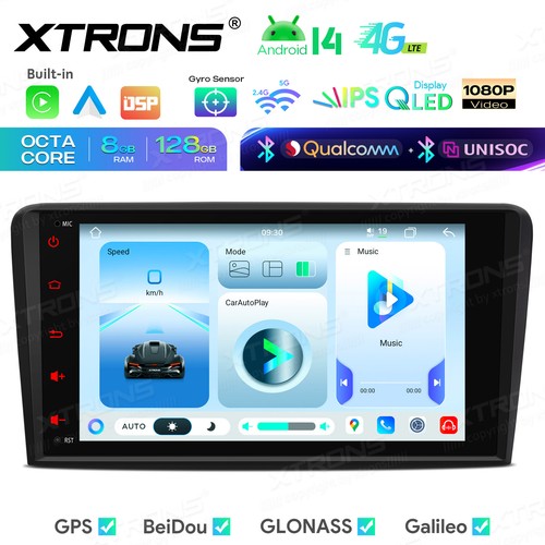 128gb kern autoradio - 8-kern, 8"