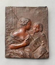 Musikunterricht, Kupferplatte