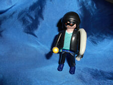 Playmobil city life Dieb Gangster Bandit Einbrecher Sack Mütze Taschenlampe top