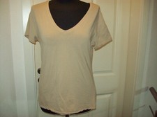 Amisu T-Shirt Basic in Creme Gr. XXL