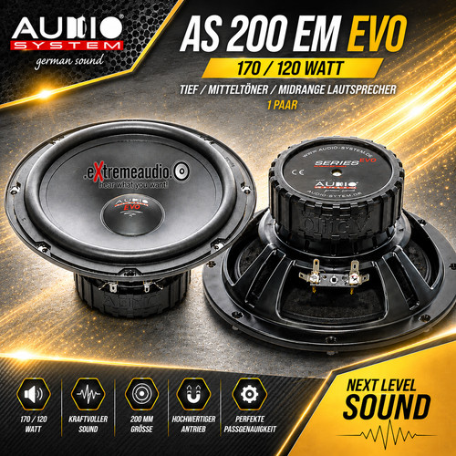 Audio system 200 evo3 - audio,