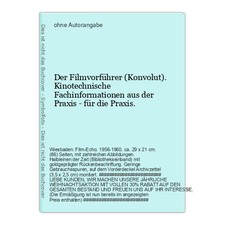 Der Filmvorführer (Konvolut)
