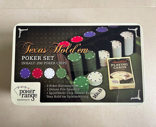 Texas hold pokerset - texas, hold'em