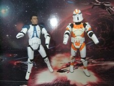 Star Wars - Hasbro - 2004 / 2005 - Tactical Ops Trooper & 212 Bat. Attack Troope