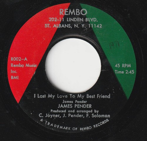 Rembo james pender - i, my