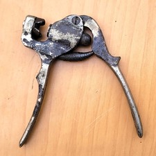 Alte Plombenzange, gebraucht Stahl vintage Berlin 1930er 