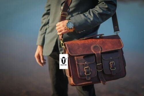 Tasche leder laptop - tasche,