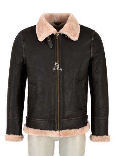 Herren lammfell pelzjacke - lammfell,